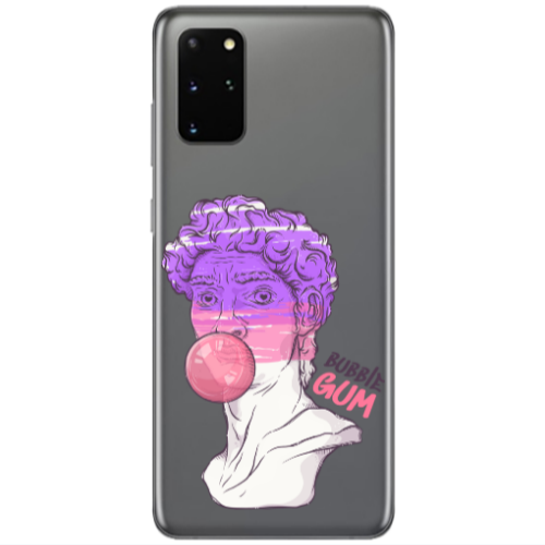 Samsung S20 Plus Pin Bubble Transparent Silicone TPU Θήκη