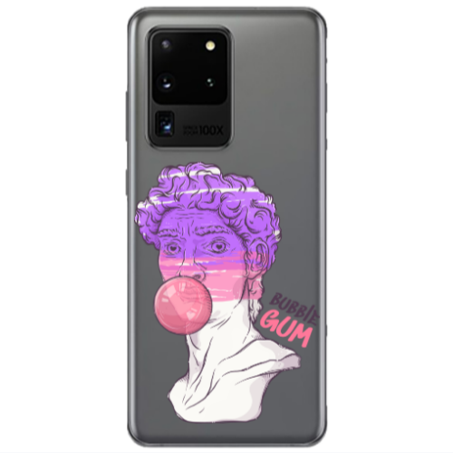 Samsung S20 Ultra Pin Bubble Transparent Silicone TPU Θήκη