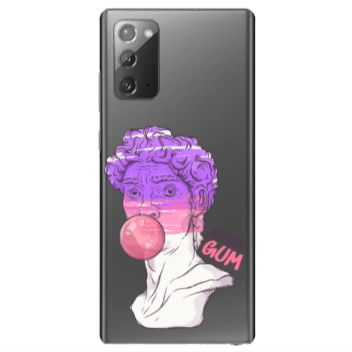 Samsung Note 20 Pin Bubble Transparent Silicone TPU Θήκη
