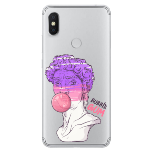 Xiaomi Redmi S2 Pin Bubble Transparent Silicone TPU Θήκη