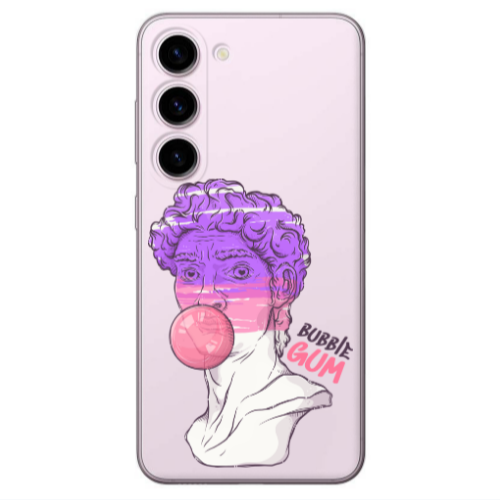 Samsung S23 Plus Pin Bubble Transparent Silicone TPU Θήκη