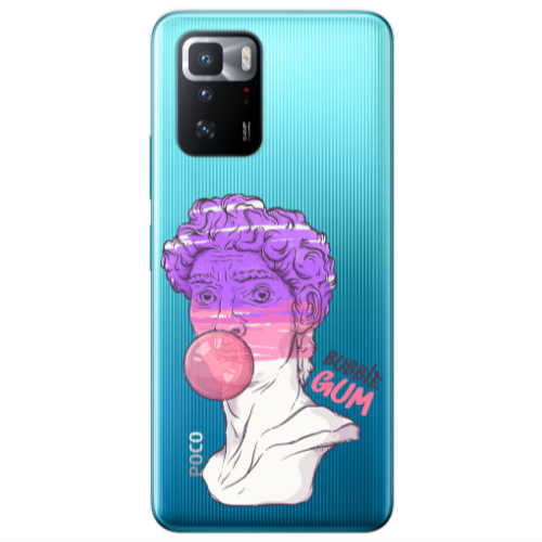 Xiaomi Poco X3 GT Pin Bubble Transparent Silicone TPU Θήκη
