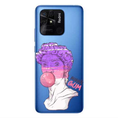 Xiaomi Poco C40 Pin Bubble Transparent Silicone TPU Θήκη