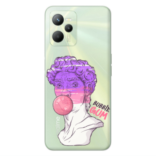 Realme C35 Pin Bubble Transparent Silicone TPU Θήκη