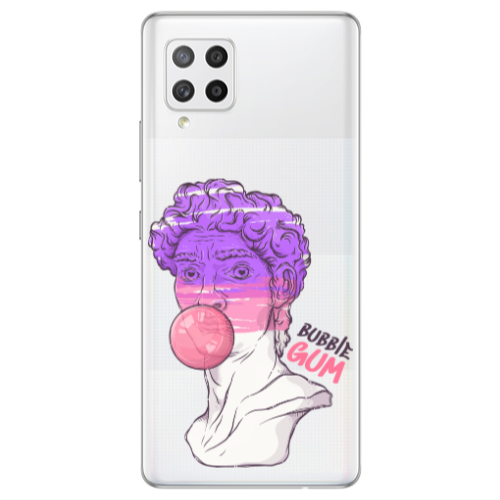 Samsung A42 5G Pin Bubble Transparent Silicone TPU Θήκη