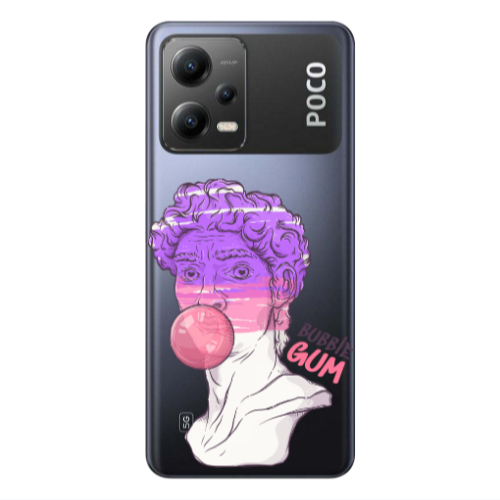 Xiaomi Poco X5 Pin Bubble Transparent Silicone TPU Θήκη