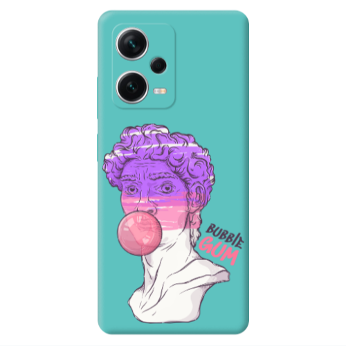 Xiaomi Poco X5 Pin Bubble Turquoise Colored Silicone TPU Θήκη