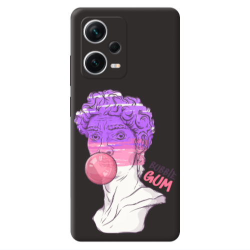 Xiaomi Poco X5 Pin Bubble Black Colored Silicone TPU Θήκη
