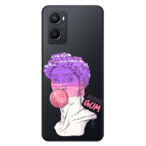 Oppo A 96 Pin Bubble Transparent Silicone TPU Θήκη