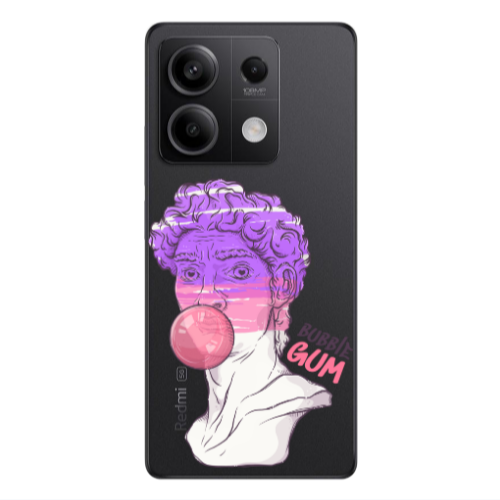 Xiaomi Redmi Note 13 5G Pin Bubble Transparent Silicone TPU Θήκη