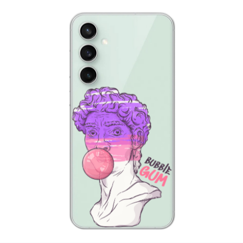Samsung S24 Pin Bubble Transparent Silicone TPU Θήκη