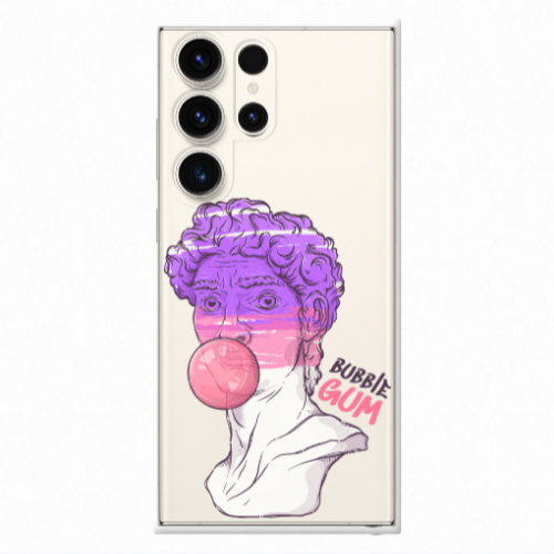 Samsung S24 Ultra Pin Bubble Transparent Silicone TPU Θήκη