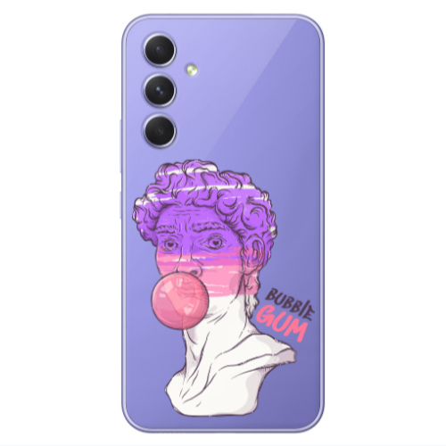 Samsung A55 Pin Bubble Transparent Silicone TPU Θήκη