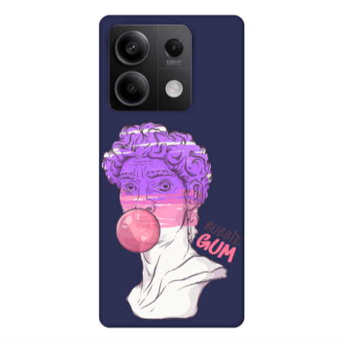 Xiaomi Redmi Note 13Pro 5G Pin Bubble Dark blue Colored Silicone TPU Θήκη