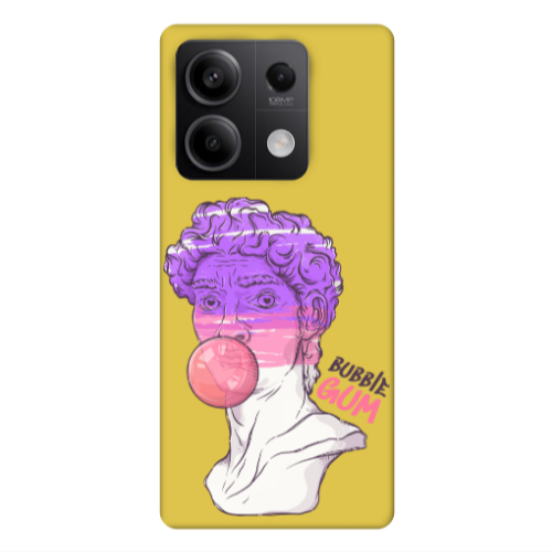 Xiaomi Redmi Note 13Pro 5G Pin Bubble Yellow Colored Silicone TPU Θήκη