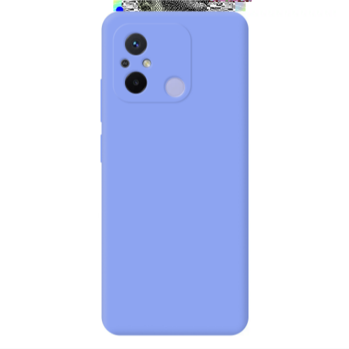 Xiaomi Redmi 12C Statue pixels Light Purple Colored Silicone TPU Θήκη