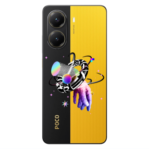 Xiaomi Poco X7 Pro Y2k Transparent Silicone TPU Θήκη