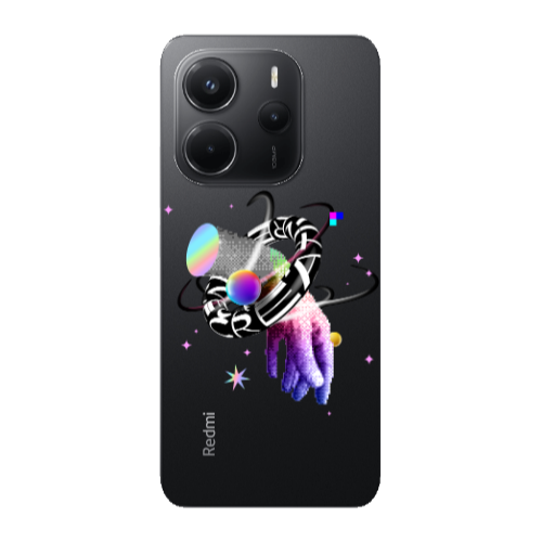 Xiaomi Redmi Note 14 Y2k Transparent Silicone TPU Θήκη