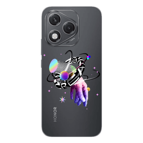 Honor 400 Lite Y2k Transparent Silicone TPU Θήκη