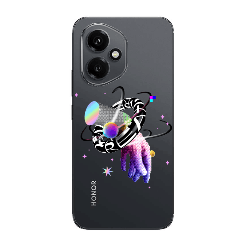 Honor Magic 400 Y2k Transparent Silicone TPU Θήκη