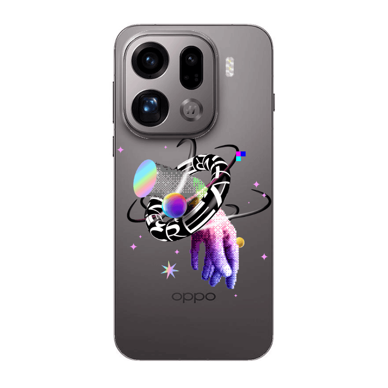 Oppo Find X9 Pro Y2k Transparent Silicone TPU Θήκη
