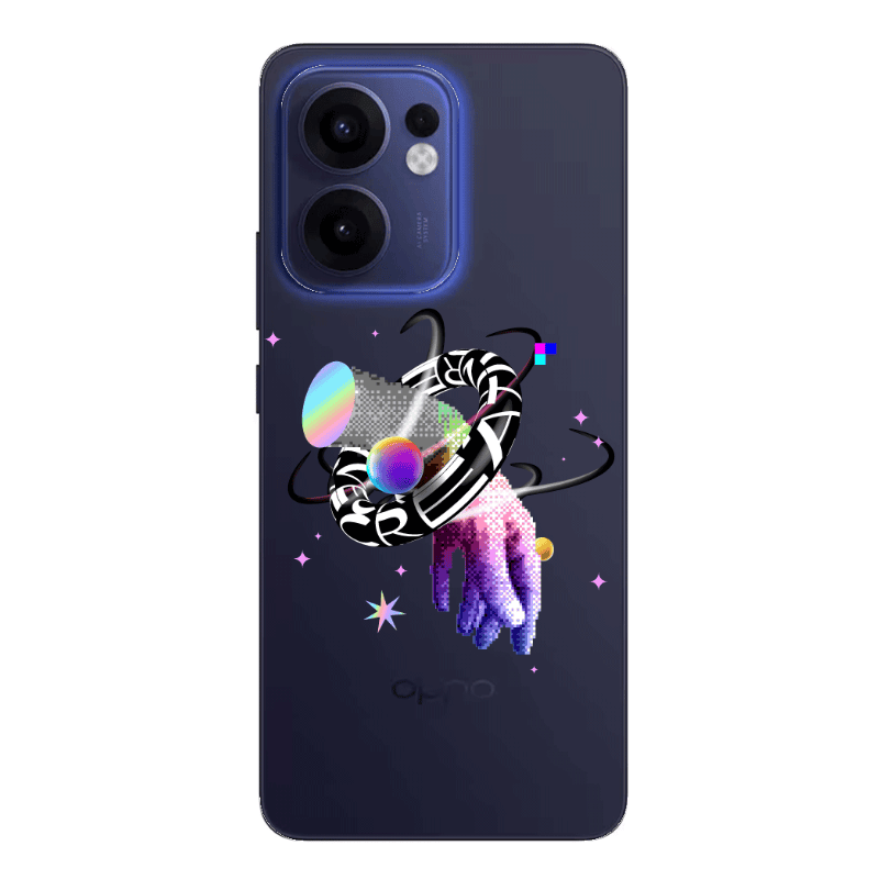 Oppo Reno13 FS Y2k Transparent Silicone TPU Θήκη
