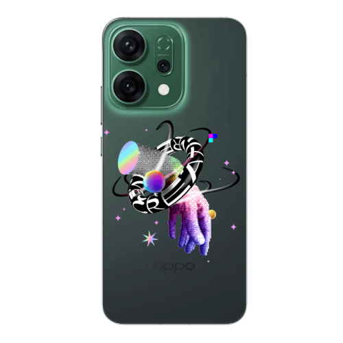 Oppo RENO 14 Y2k Transparent Silicone TPU Θήκη