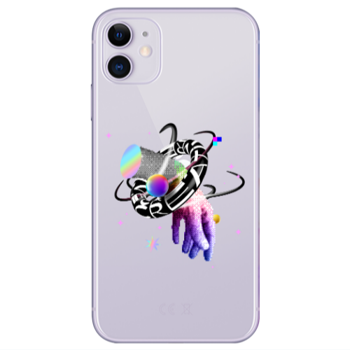 Apple iPhone 11  Y2k Transparent Silicone TPU Θήκη