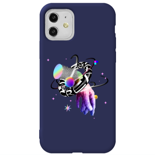 Apple iPhone 11  Y2k Dark blue Colored Silicone TPU Θήκη
