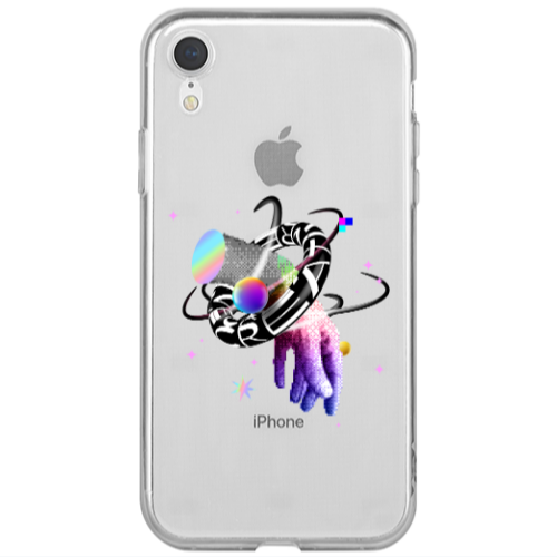 Apple iPhone Xr Y2k Transparent Silicone TPU Θήκη