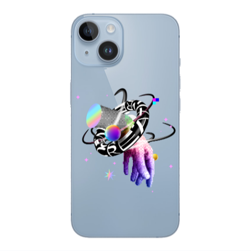 Apple iPhone 14 Plus Y2k Transparent Silicone TPU Θήκη