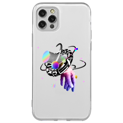 Apple iPhone 12 Pro Y2k Transparent Silicone TPU Θήκη