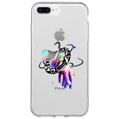 Apple iPhone 7 Plus Y2k Transparent Silicone TPU Θήκη