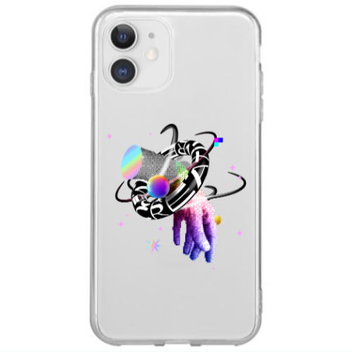 Apple iPhone 12 Mini Y2k Transparent Silicone TPU Θήκη