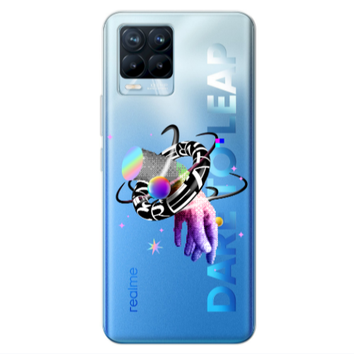 Realme 8 Pro Y2k Transparent Silicone TPU Θήκη