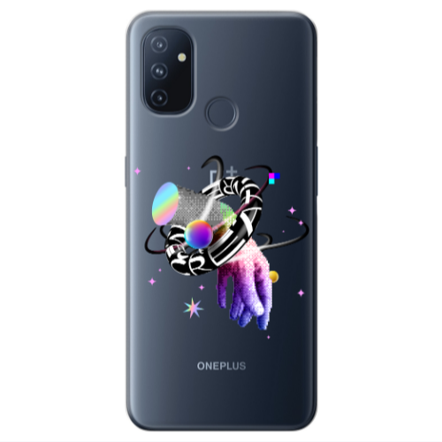 Oneplus Nord 100 Y2k Transparent Silicone TPU Θήκη