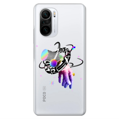 Xiaomi Poco F3 Y2k Transparent Silicone TPU Θήκη