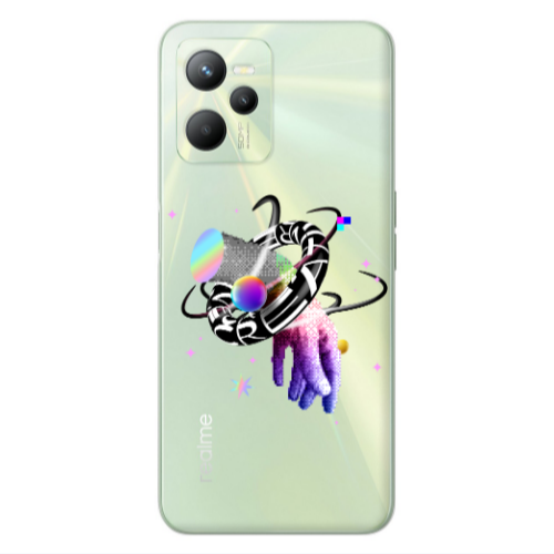 Realme C35 Y2k Transparent Silicone TPU Θήκη