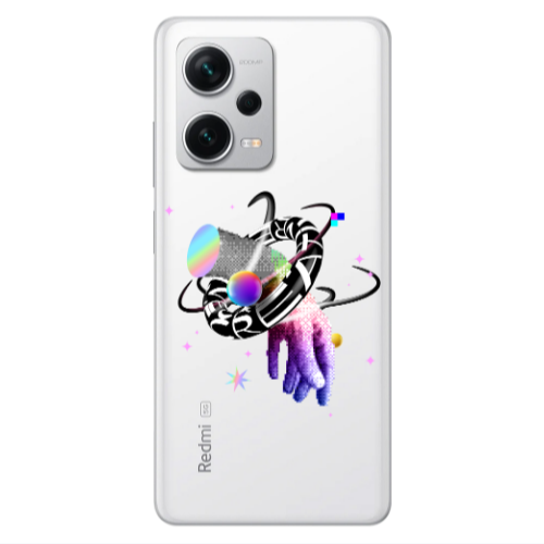 Xiaomi Redmi Note 12 5G Y2k Transparent Silicone TPU Θήκη