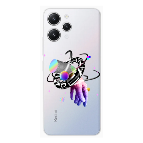 Xiaomi Redmi 12 Y2k Transparent Silicone TPU Θήκη