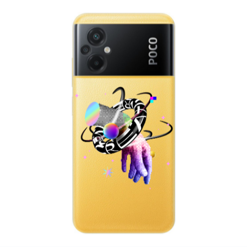 Xiaomi Poco M5 Y2k Transparent Silicone TPU Θήκη