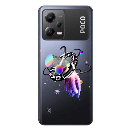 Xiaomi Poco X5 Y2k Transparent Silicone TPU Θήκη