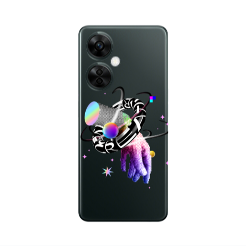Oneplus Nord CE 3 Lite 5G Y2k Transparent Silicone TPU Θήκη