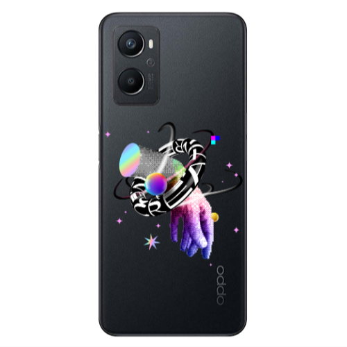 Oppo A 96 Y2k Transparent Silicone TPU Θήκη