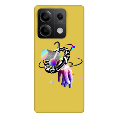 Xiaomi Redmi Note 13Pro 5G Y2k Yellow Colored Silicone TPU Θήκη