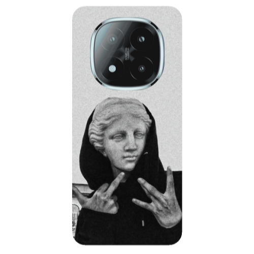 Xiaomi Redmi Note 14 Pro + 5g Edgelord Transparent Silicone TPU Θήκη