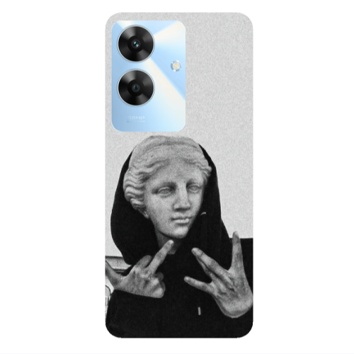 Realme Note 60 Edgelord Transparent Silicone TPU Θήκη