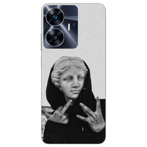 Realme Note 50 Edgelord Transparent Silicone TPU Θήκη