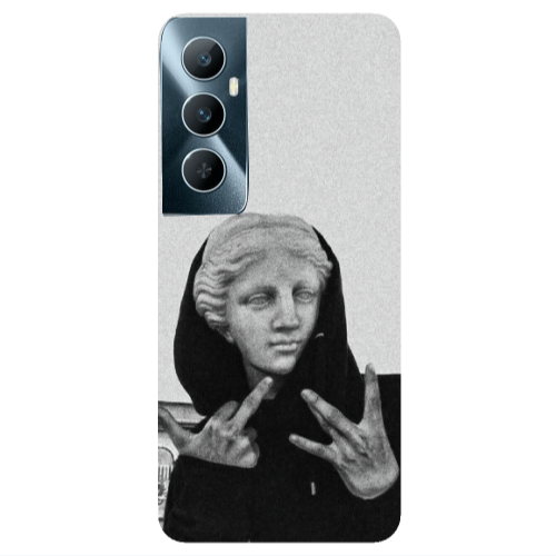 Realme C65 Edgelord Transparent Silicone TPU Θήκη