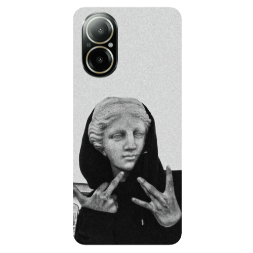 Realme C67 Edgelord Transparent Silicone TPU Θήκη